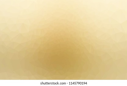 Light Yellow, Orange vector abstract mosaic pattern. Shining colored illustration in a Brand new style. Brand new style for your business design.