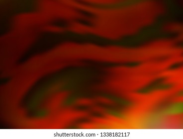 Light Yellow, Orange vector abstract blurred background. Shining colorful illustration in a Brand new style. The template can be used for your brand book.