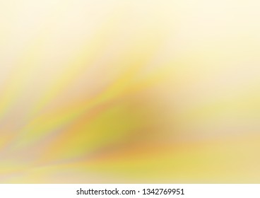 Light Yellow, Orange vector abstract bright background. Glitter abstract illustration with an elegant design. A completely new design for your business.