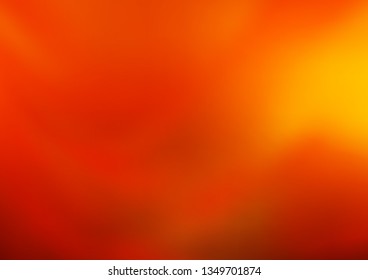 Light Yellow, Orange vector abstract background. Glitter abstract illustration with an elegant design. The template can be used for your brand book.