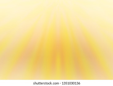 Light Yellow, Orange vector abstract background. A completely new color illustration in a bokeh style. The elegant pattern for brand book.
