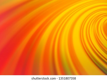 Light Yellow, Orange vector abstract bright template. A vague abstract illustration with gradient. A new texture for your design.