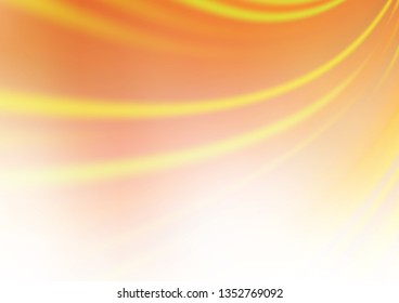 Light Yellow, Orange vector abstract background. An elegant bright illustration with gradient. The template for backgrounds of cell phones.