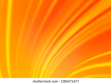 Light Yellow, Orange vector abstract bright background. An elegant bright illustration with gradient. A completely new template for your design.