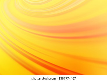 Light Yellow, Orange vector abstract bright background. Creative illustration in halftone style with gradient. The template can be used for your brand book.