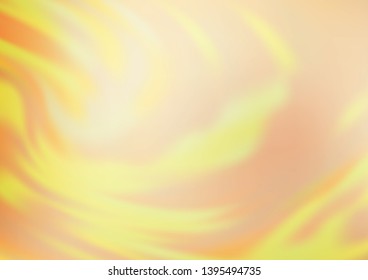 Light Yellow, Orange vector abstract bright template. A vague abstract illustration with gradient. The background for your creative designs.