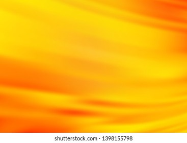 Light Yellow, Orange vector abstract bokeh pattern. An elegant bright illustration with gradient. A new texture for your design.