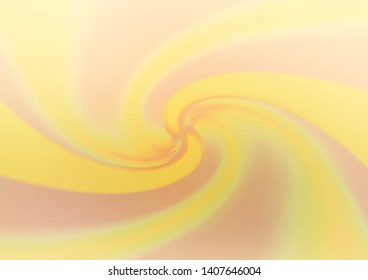 Light Yellow, Orange vector abstract bokeh pattern. Colorful illustration in blurry style with gradient. Brand new design for your business.