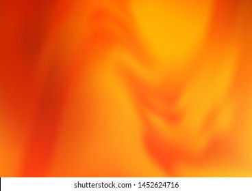 Light Yellow, Orange vector abstract bright template. Creative illustration in halftone style with gradient. A completely new design for your business.