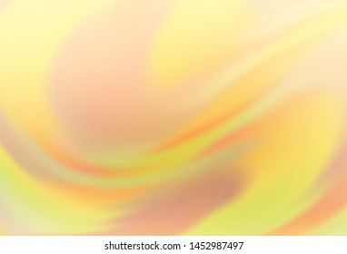 Light Yellow, Orange vector abstract blurred background. New colored illustration in blur style with gradient. New style for your business design.