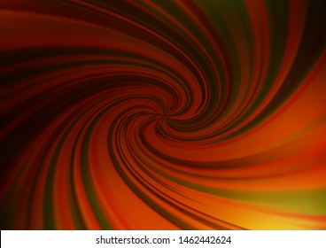 Light Yellow, Orange vector abstract bokeh pattern. A vague abstract illustration with gradient. The blurred design can be used for your web site.