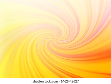 Light Yellow, Orange vector abstract blurred background. A vague abstract illustration with gradient. The best blurred design for your business.