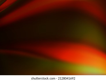 Hellgelb, orangefarbener, abstrakter, unscharfer Vektorhintergrund. Abstrakte Illustration mit elegantem Design. Neues Design für Ihr Unternehmen.