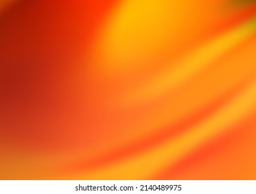 Light Yellow, Orange vector abstract bright template. Modern geometrical abstract illustration with gradient. The elegant pattern for brand book.