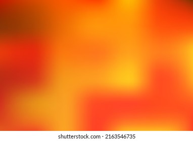 Light Yellow, Orange vector abstract blurred template. An elegant bright illustration with gradient. Brand new template for your design.