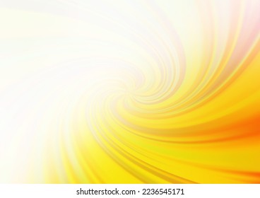 Light Yellow, Orange vector abstract bokeh pattern. Modern geometrical abstract illustration with gradient. A completely new design for your business.