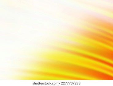 Light Yellow, Orange vector abstract background. Modern geometrical abstract illustration with gradient. Brand new style for your business design.