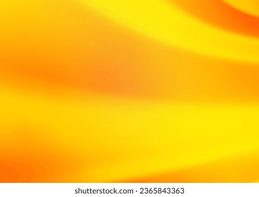 Light Yellow, Orange vector abstract blurred background. A vague abstract illustration with gradient. A completely new design for your business.