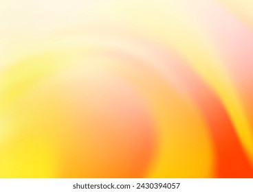 Fondo abstracto del vector del amarillo claro, naranja. Ilustración colorida en estilo borroso con degradado. Una nueva textura para tu diseño.