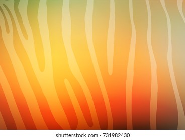 Light Yellow, Orange vector abstract doodle texture. Shining colored illustration with doodles in Zen tangle style. The template can be used as a background for cell phones.