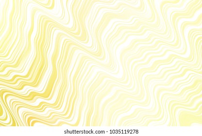 Light Yellow, Orange vector background with bubble shapes. Colorful illustration in abstract marble style with gradient. Marble design for your web site.