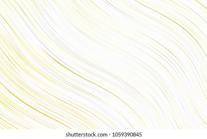 Light Yellow, Orange vector background with lamp shapes. Brand-new colored illustration in marble style with gradient. New composition for your brand book.