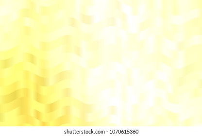 Light Yellow, Orange vector background with abstract lines. An elegant bright illustration with gradient. Pattern for your business design.