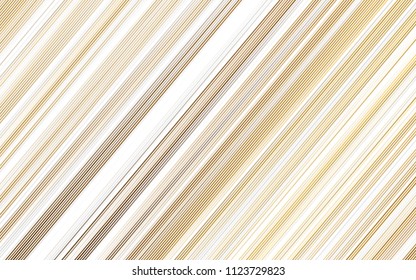 Light Yellow, Orange vector background with straight diagonal lines. Blurred decorative design in simple style with lines. Best design for your ad, poster, banner.