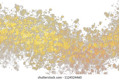 Light Yellow, Orange vector background with straight lines. Blurred decorative design in simple style with lines. The pattern can be used as ads, poster, banner for commercial.