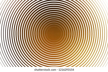 Light Yellow, Orange vector background with bubbles. Abstract illustration with colored bubbles in nature style. Pattern of water, rain drops.