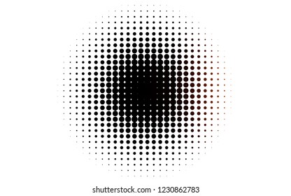 Light Yellow, Orange vector background with bubbles. Illustration with set of shining colorful abstract circles. Pattern for beautiful websites.