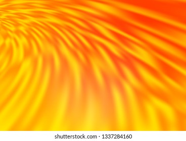 Light Yellow, Orange vector blur pattern. Shining colorful illustration in a Brand new style. A completely new design for your business.
