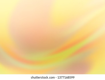 Light Yellow, Orange vector blur pattern. Shining colorful illustration in a Brand new style. Brand new style for your business design.