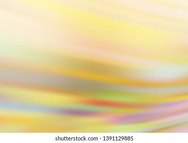 Light Yellow, Orange vector blur pattern. An elegant bright illustration with gradient. A completely new design for your business.
