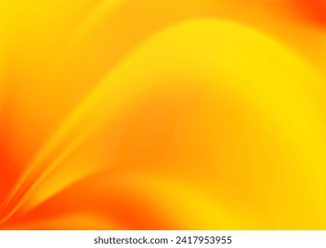 Light Yellow, Orange vector blur pattern. Colorful illustration in blurry style with gradient. Brand new style for your business design.