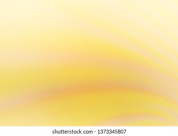 Light Yellow, Orange vector blurred shine abstract pattern. Colorful abstract illustration with gradient. Brand new style for your business design.
