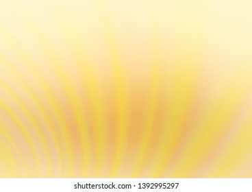 Light Yellow, Orange vector blurred and colored template. Colorful illustration in abstract style with gradient. The blurred design can be used for your web site.