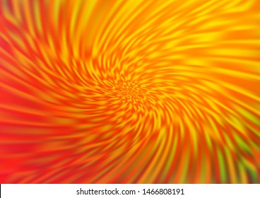 Light Yellow, Orange vector blurred bright pattern. An elegant bright illustration with gradient. A completely new template for your design.