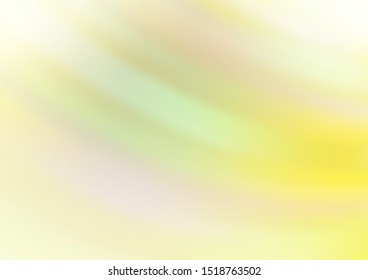 Light Yellow, Orange vector blurred bright template. A completely new color illustration in a bokeh style. The best blurred design for your business.