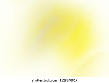Light Yellow, Orange vector blurred shine abstract pattern. Creative illustration in halftone style with gradient. A completely new template for your design.