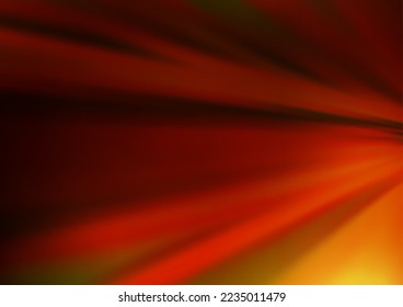 Light Yellow, Orange vector blurred background. Colorful illustration in blurry style with gradient. The template can be used for your brand book.