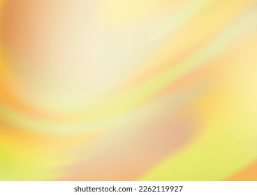 Light Yellow, Orange vector blurred background. Modern geometrical abstract illustration with gradient. Brand new design for your business.