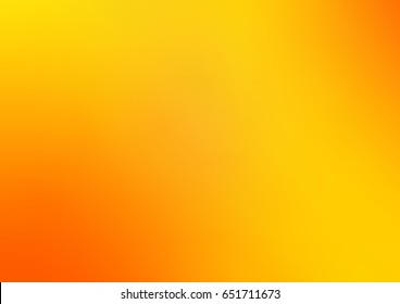Light Yellow  Orange vector blurry bright background  Shine colored background in brand  new style and gradient 