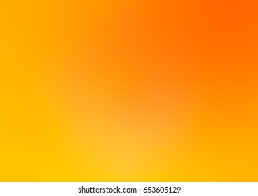 Light Yellow, Orange vector blurry bright background. Shine colored background in brand-new style with gradient.