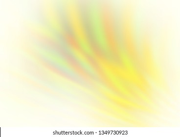 Light Yellow, Orange vector bokeh pattern. Shining colorful illustration in a Brand new style. The template can be used for your brand book.