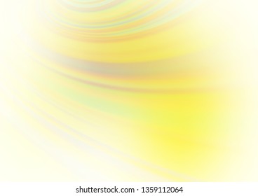 Light Yellow, Orange vector bokeh pattern. A completely new color illustration in a bokeh style. The background for your creative designs.