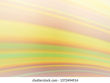 Light Yellow, Orange vector bokeh and colorful pattern. Shining colorful illustration in a Brand new style. A completely new template for your design.