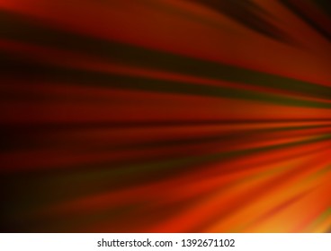 Light Yellow, Orange vector bokeh template. Modern geometrical abstract illustration with gradient. The template for backgrounds of cell phones.