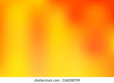 Light Yellow, Orange vector bokeh template. Colorful illustration in abstract style with gradient. Smart texture for your design.