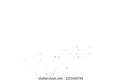 Light Yellow, Orange vector cover in polygonal style. Glitter abstract illustration with triangular shapes. Pattern can be used for websites.